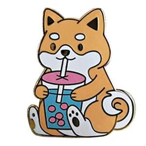 Bubble Shiba Hard Enamel Pins 321-1